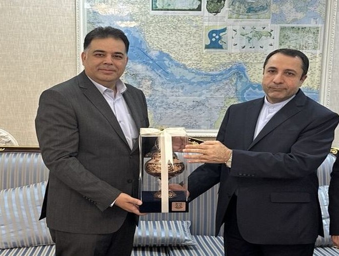 دیدار با سفیر ایران در قطر